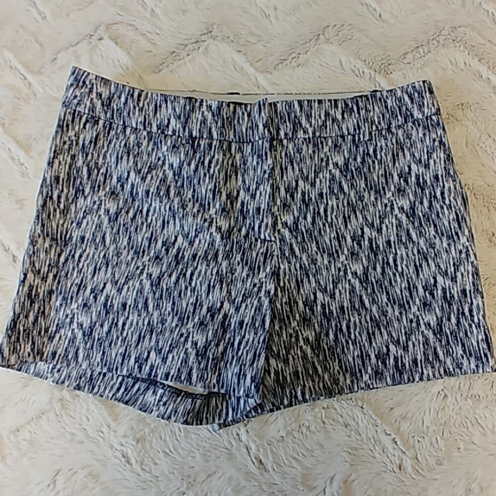 Willi Smith Chino Shorts Sz 6 Blue/White